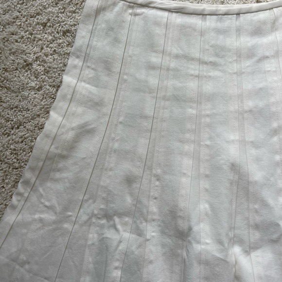 White Midi Skirt by Calvin Klein - Picture 2 of 7